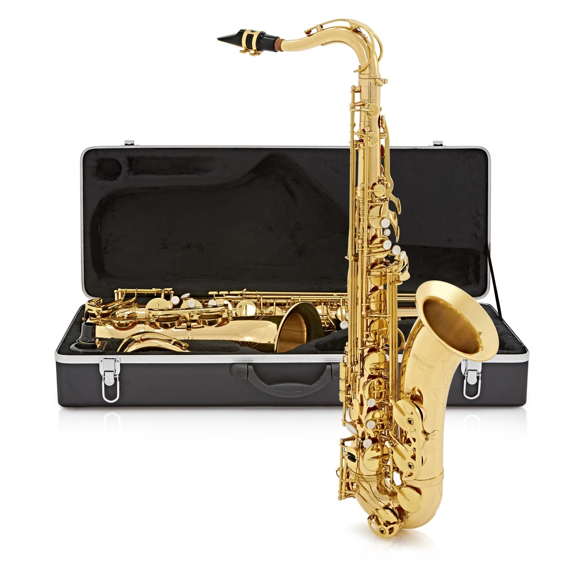 Saxofón Tenor de Gear4music Dorado ANUNCIATE.ES