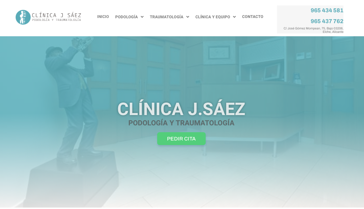 Clínica J Saez - Podología y Traumatologia 