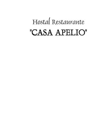 CASA APELIO - Hotel y Restaurante en los Yébenes - Toledo